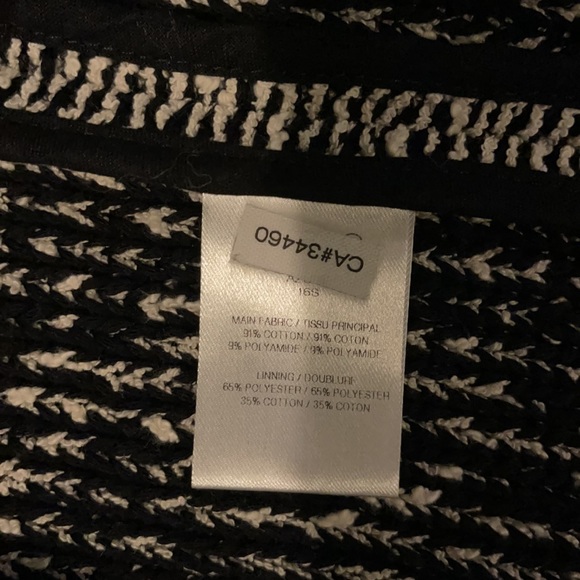 IRO Azure Black White Boucle Blazer Cardigan - Picture 9 of 11